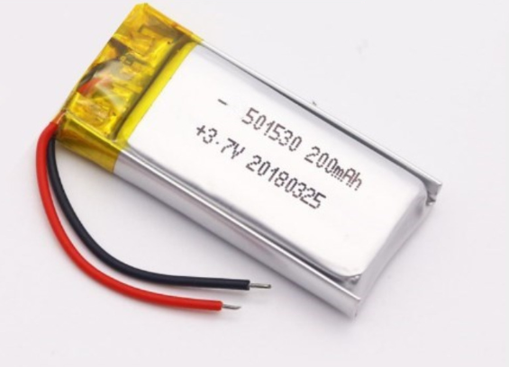 501530 3.7V 200mAh Lithium Polymer Battery 