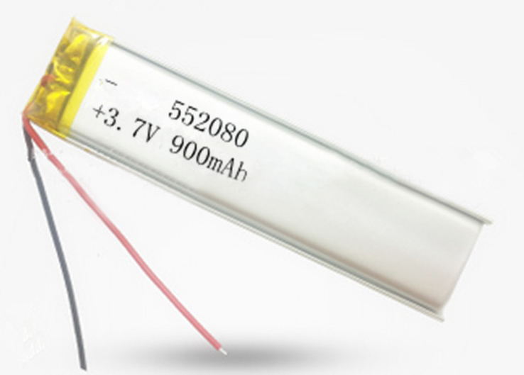 552080 3.7V 900mAh Lithium Polymer Battery 